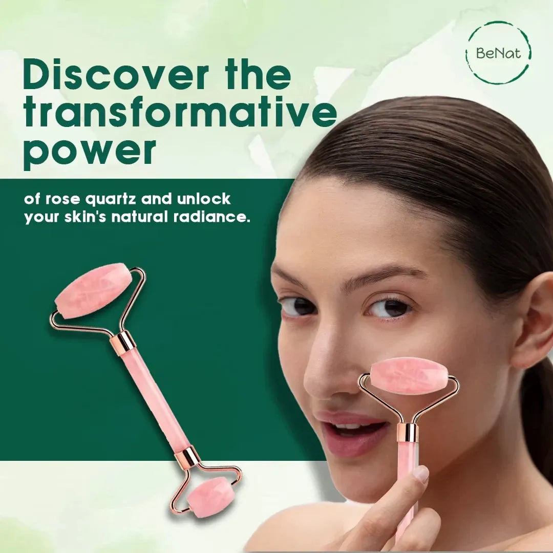 Gamar Atelier Rose Quartz Face Roller
