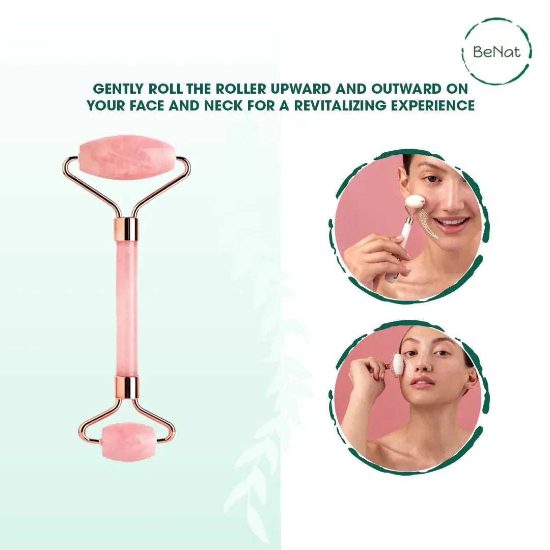 Gamar Atelier Rose Quartz Face Roller